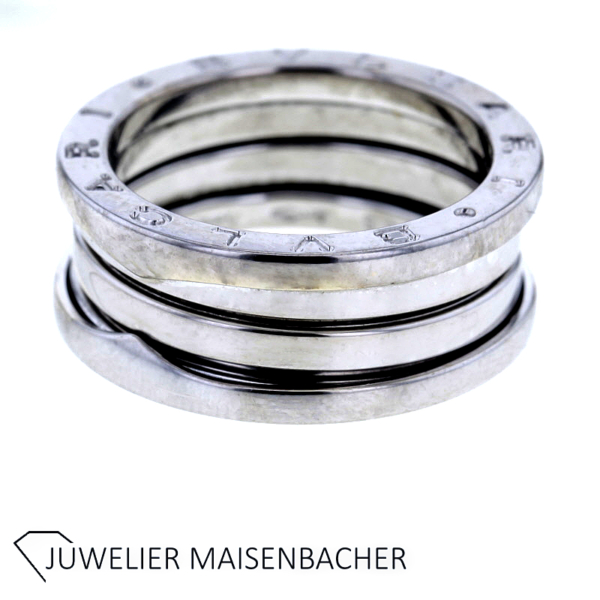Klassiker Bulgari B.Zero1 2 Band Ring Gold – Bild 3