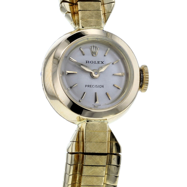 Rolex Precision Damenuhr Vintage in Gelbgold 750/-
