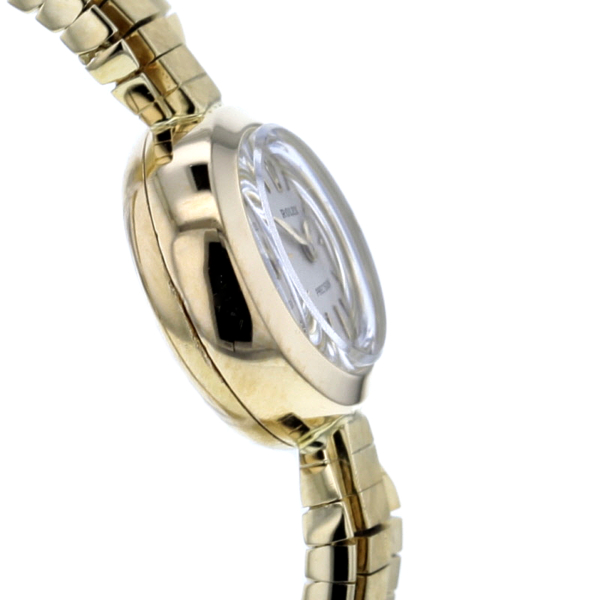Rolex Precision Damenuhr Vintage in Gelbgold 750/- – Bild 5