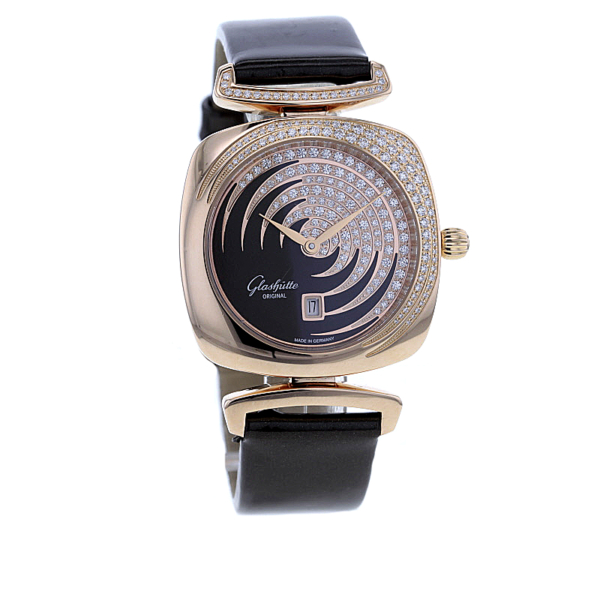 Glashütte Original Pavonina Roségold 750/- 234 Diamanten – Bild 2