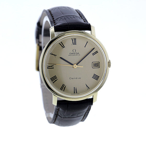 Omega Vintage cal. 565 Gelbgold 585/- – Bild 2