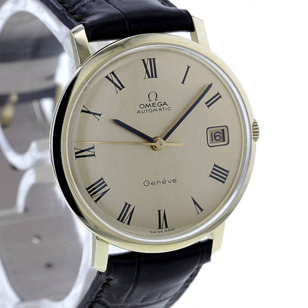 Omega Vintage cal. 565 Gelbgold 585/- – Bild 3