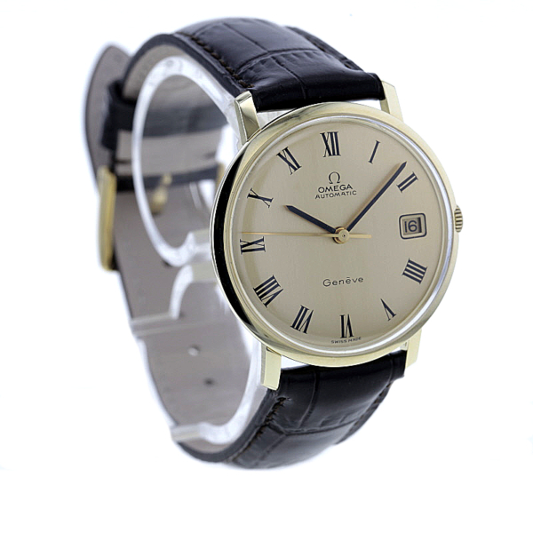 Omega Vintage cal. 565 Gelbgold 585/- – Bild 4