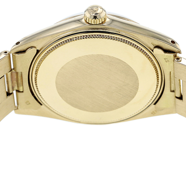Rolex Date Ref. 1500, 34mm, Gelbgold 750/-, Oysterband – Bild 7