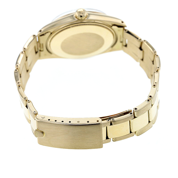 Rolex Date Ref. 1500, 34mm, Gelbgold 750/-, Oysterband – Bild 8