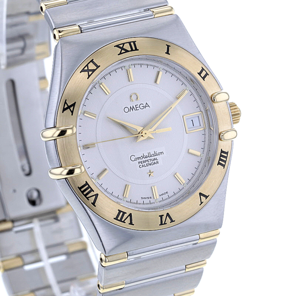 Omega Constellation Perpetual Calendar Stahl/Gold – Bild 3