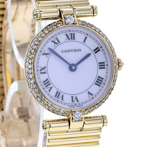 Cartier Vendome Gelbgold 750/- mit 97 Diamanten – Bild 3