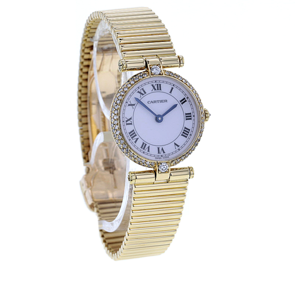 Cartier Vendome Gelbgold 750/- mit 97 Diamanten – Bild 4