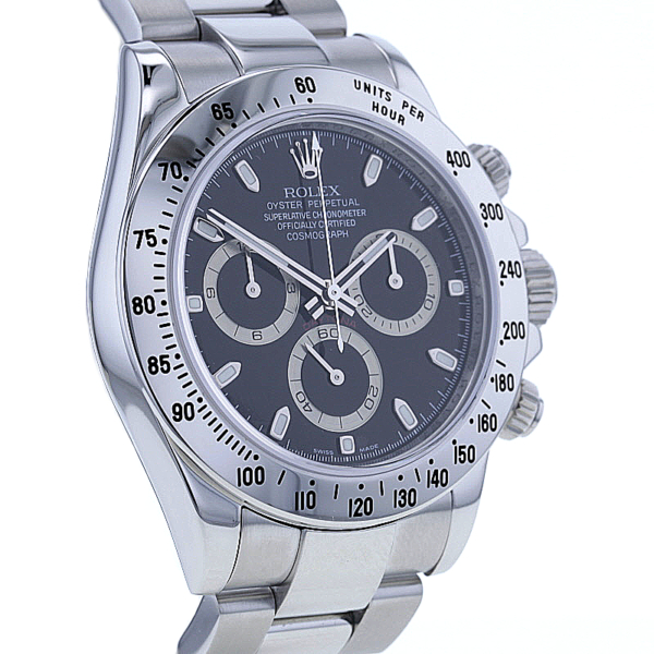 Rolex Cosmograph Daytona Edelstahl Ref. 116520 aus 2007 – Bild 2