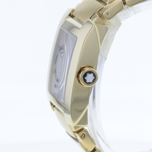 Montblanc Profile Gelbgold 750/- Stahlarmband hartvergoldet Perlmutt-Zifferblatt – Bild 6