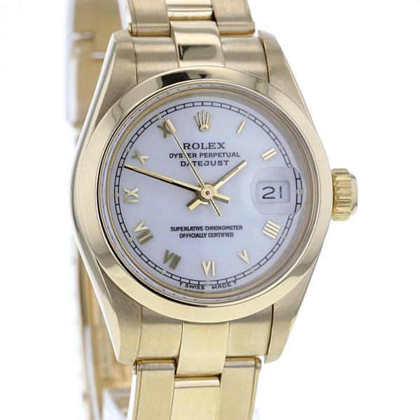 Rolex Lady-Datejust 18K. Gelbgold Ref. 69168