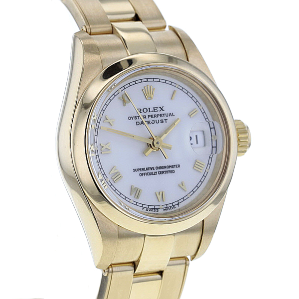 Rolex Lady-Datejust 18K. Gelbgold Ref. 69168 – Bild 3