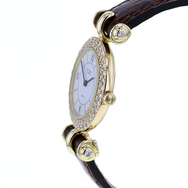 Van Cleef & Arpels 18K. Gelbgold 3-reihiger Diamantbesatz – Bild 6
