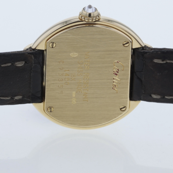 Cartier Ellipse Gondole - Ref. 1480 - Gelbgold 750/- mit 49 Diamanten – Bild 7