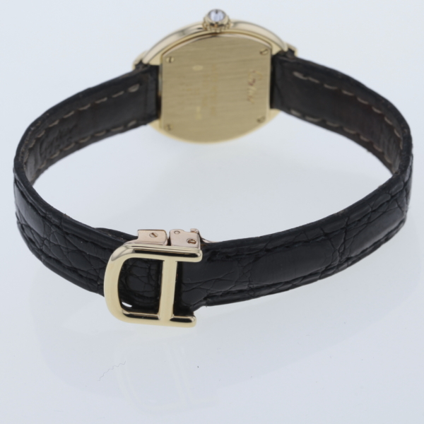 Cartier Ellipse Gondole - Ref. 1480 - Gelbgold 750/- mit 49 Diamanten – Bild 8
