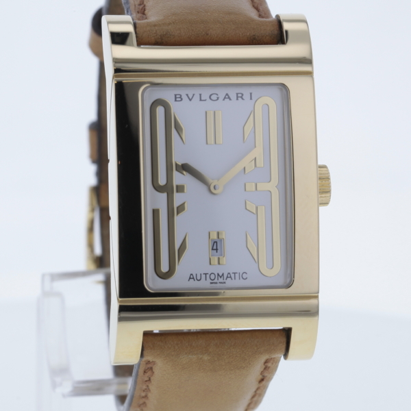 Bulgari Rettangolo Automatic RT45G Gelbgold 750/-