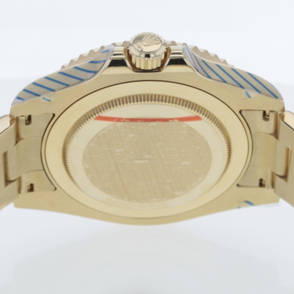 Rolex GMT-Master II Gelbgold 750/- Ref. 116718LN grünes Zifferblatt – Bild 7