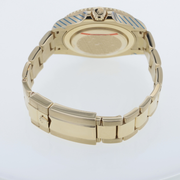 Rolex GMT-Master II Gelbgold 750/- Ref. 116718LN grünes Zifferblatt – Bild 8