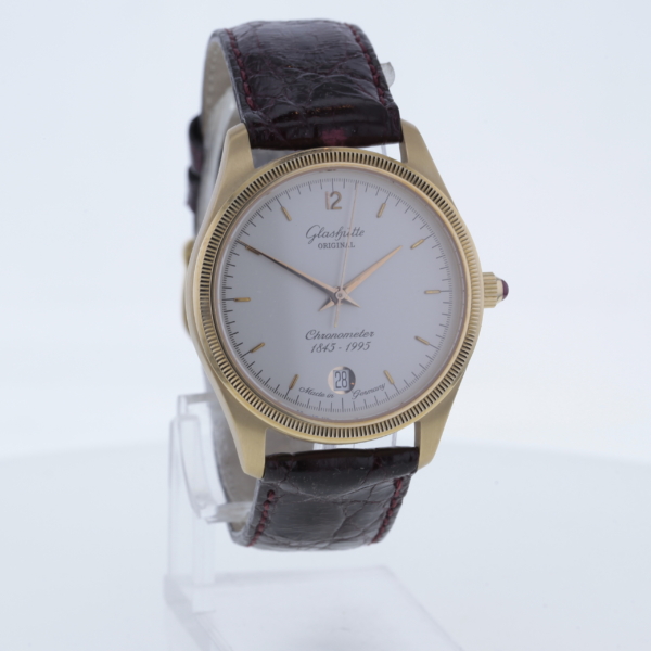 Glashütte Original Senator Chronometer Gelbgold 750/- limitierte Auflage 300 Stk. – Bild 2