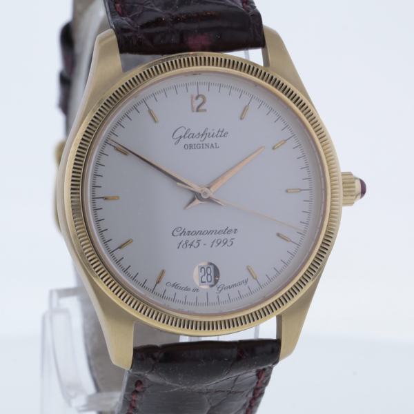 Glashütte Original Senator Chronometer Gelbgold 750/- limitierte Auflage 300 Stk.
