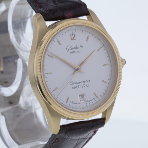 Glashütte Original Senator Chronometer Gelbgold 750/- limitierte Auflage 300 Stk. – Bild 3
