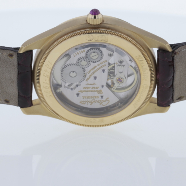 Glashütte Original Senator Chronometer Gelbgold 750/- limitierte Auflage 300 Stk. – Bild 7