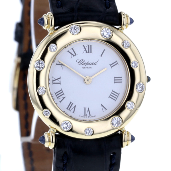 Chopard Classic 18K. Gelbgold 13 Diam. 5 Saphire