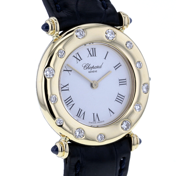Chopard Classic 18K. Gelbgold 13 Diam. 5 Saphire – Bild 3