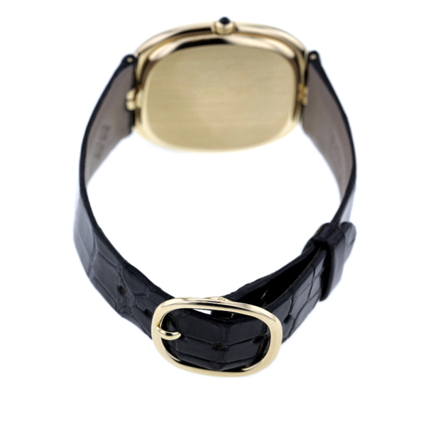 Patek Philippe Ellipse d´Or Jumbo Gelbgold 750/- Automatik Onyx-Dial – Bild 8