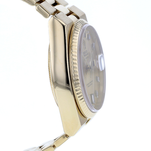 Rolex Oysterquartz Day-date 19018 Gelbgold 750/- Diamanten – Bild 5