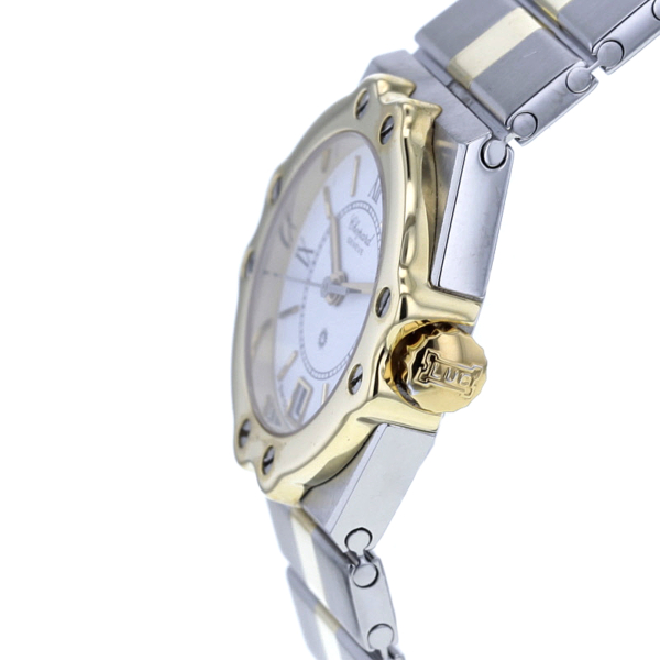 Chopard St. Moritz Lady Edelstahl/18 kt. Gold – Bild 6