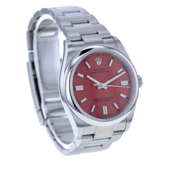 Rolex Oyster Perpetual 36mm Coral Dial Ref. 126000 – Bild 4
