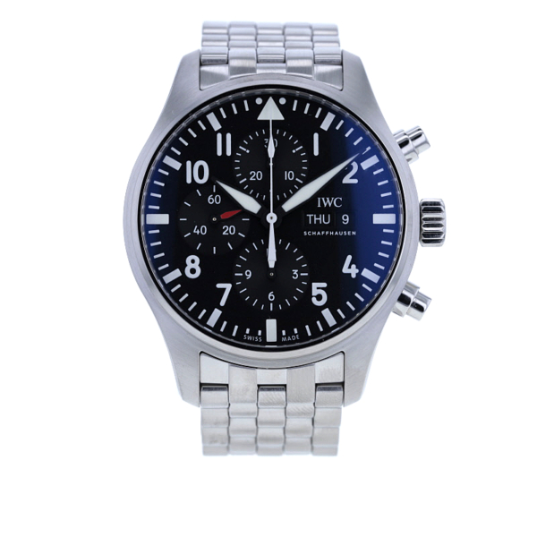 IWC Pilot´s Watch Chronograph IW377710, Edelstahl 43mm – Bild 2