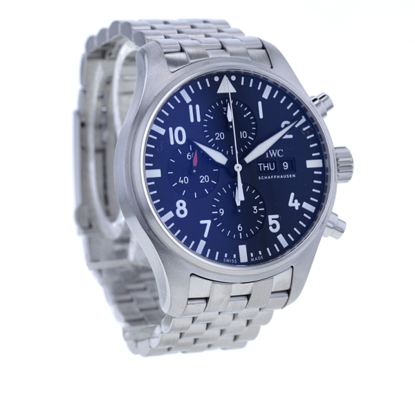 IWC Pilot´s Watch Chronograph IW377710, Edelstahl 43mm – Bild 4