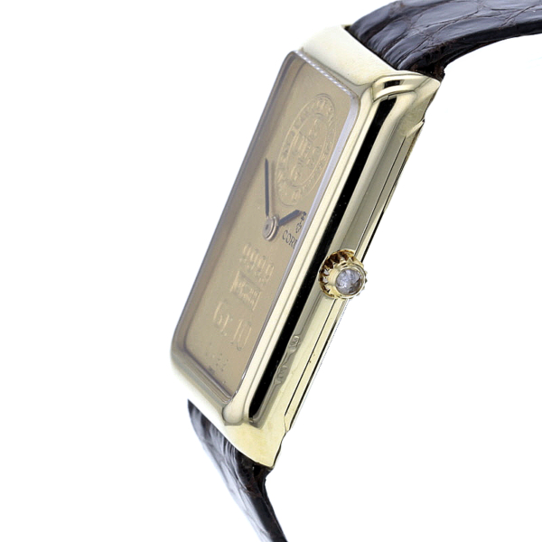 Corum Goldbarren 10 g, Handaufzug – Bild 6