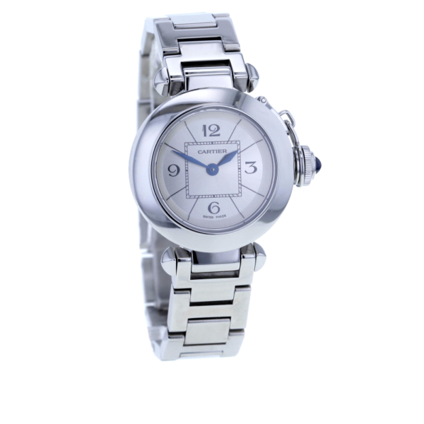 Cartier Pasha Lady, Edelstahl, Quarz, Ref. 2973 – Bild 2