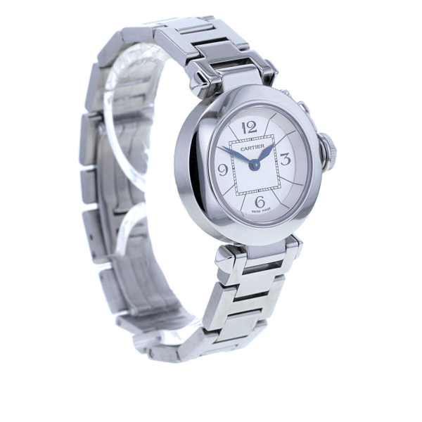 Cartier Pasha Lady, Edelstahl, Quarz, Ref. 2973 – Bild 4