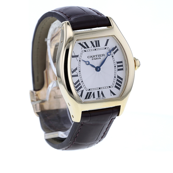 Cartier Tortue Handaufzug cal. 430 Gelbgold 750/- Ref. 2496C – Bild 4