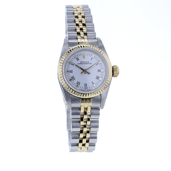 Rolex Oyster Perpetual Ref. 67193, Stahl/Gold – Bild 2