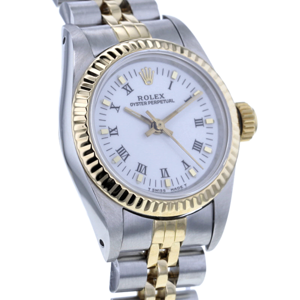 Rolex Oyster Perpetual Ref. 67193, Stahl/Gold – Bild 3