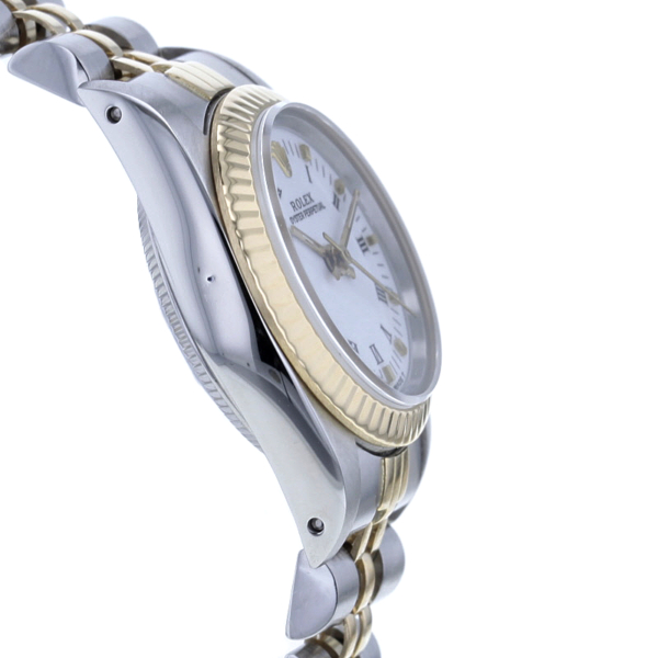 Rolex Oyster Perpetual Ref. 67193, Stahl/Gold – Bild 5