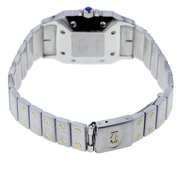 Cartier Santos Stahl/Gold Automatic – Bild 8