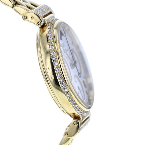 IWC Da Vinci Chronograph, Mondphase, Gelbgold 750/-, Diamanten – Bild 5