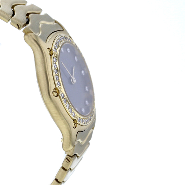 Ebel Classic Wave Mini, Gelbgold 750/-, 52 Daiamanten – Bild 5
