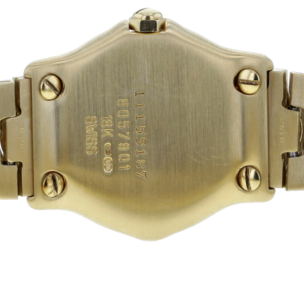 Ebel Classic Wave Mini, Gelbgold 750/-, 52 Daiamanten – Bild 6
