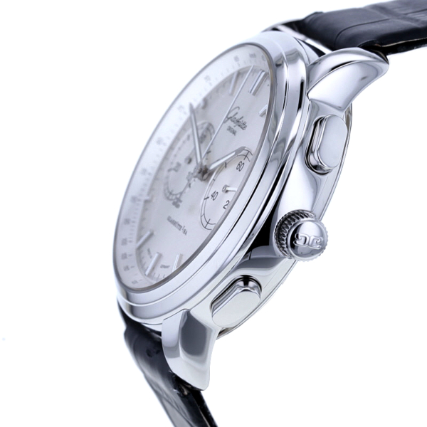Glashütte Original Senator Chronograph XL, Edelstahl, Automatik – Bild 5