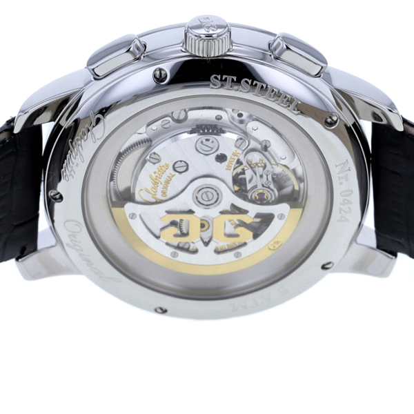 Glashütte Original Senator Chronograph XL, Edelstahl, Automatik – Bild 6