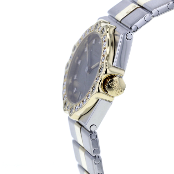 Chopard St. Moritz Lady Edelstahl/18 kt. Gold m. Diamanten – Bild 6