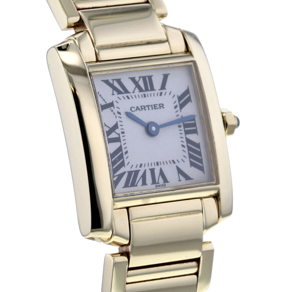 Cartier Tank Francaise 1820, Gelbgold 750/- – Bild 3