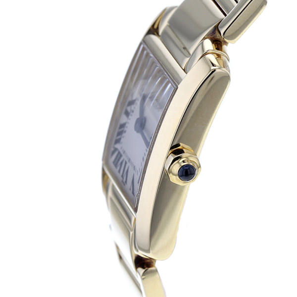 Cartier Tank Francaise 1820, Gelbgold 750/- – Bild 6